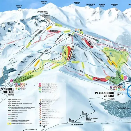 Peyragudes 6 Pers, Balcon, Ski, Parking - Fr-1-695-75 Gouaux-de-Larboust