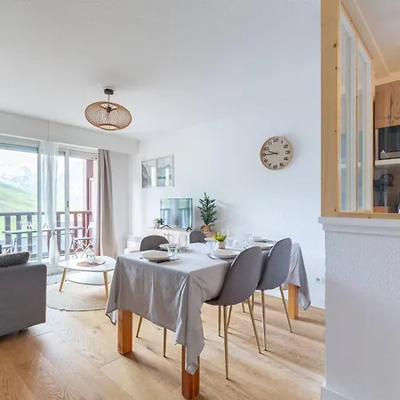 Peyragudes 6 Pers, Balcon, Ski, Parking - Fr-1-695-75 * Gouaux-de-Larboust